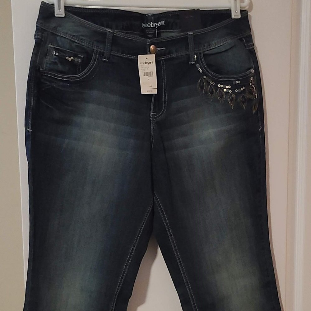 Lane Bryant Rare Slim Boot Jean Size 14 NWT